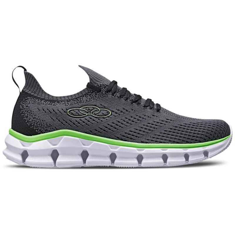 OLYMPIKUS - Zapatilla Hombre Cygnus Gris/Verde Olympikus