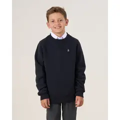POLEMIC - POLERON ESCOLAR CUELLO POLO Talla 6 a 10