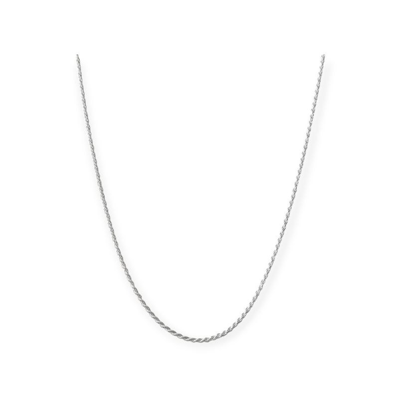 ANDREA COGGIOLA JOYAS - Cadena Turbillón Plata Fina 925