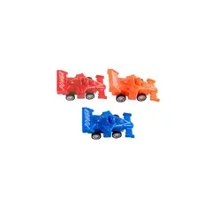 GENERICO - Juguete Auto De Carrera 3pcs 3x6cm