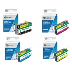 GENERICO - Pack De 4 Cartuchos De Tinta LH 954 XLG&G Alta Calidad