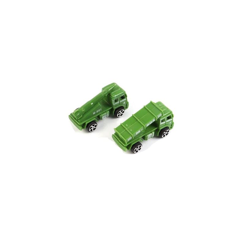 GENERICO - Camión De Soldados De Juguete 2pcs 3x4x7cm