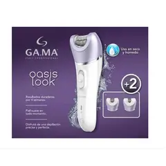 GAMA - Depiladora Oasis Look Usb Uso En Seco Y Húmedo Violeta