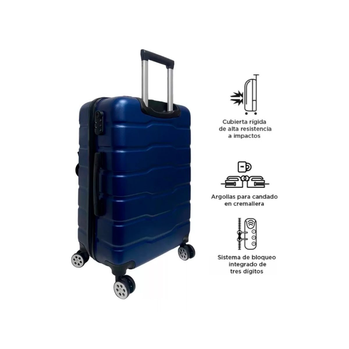 GENERICO - Maleta De Viaje Bolso Maletas Rigida Maleta Mediana 20 Kilos