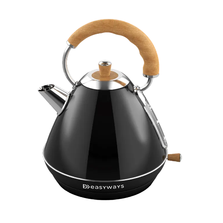EASYWAYS Hervidor Design Negro 1,7 L