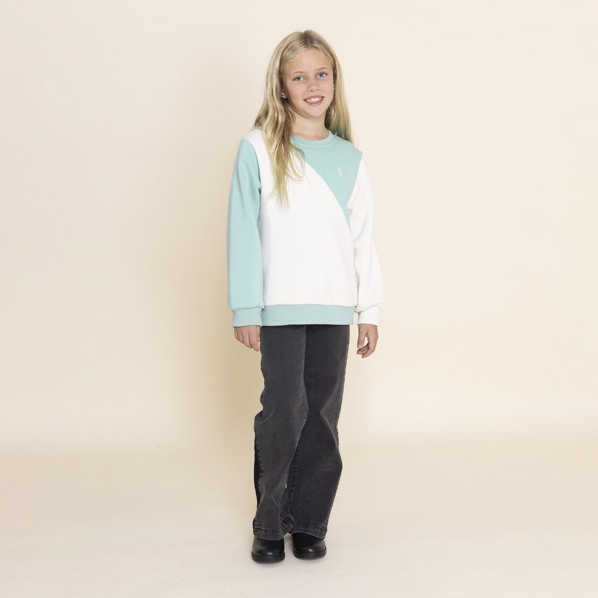 HUSH PUPPIES - Jeans Niña Lilo Negro HUSH PUPPIES