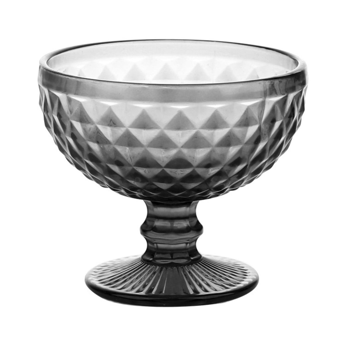 IMAHE - Set 6 Copas Helado Gris 300ml Imahe IMAHE