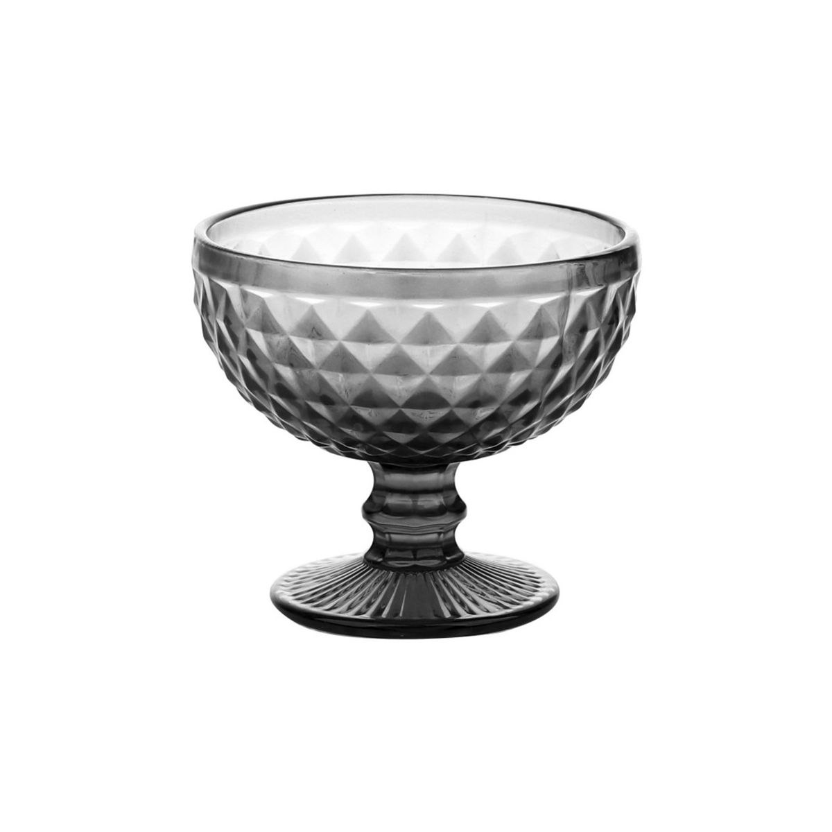 IMAHE - Set 6 Copas Helado Gris 300ml Imahe IMAHE