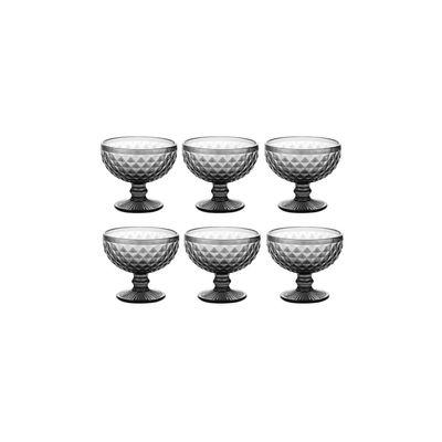 Imagen 2 del producto Set 6 Copas Helado Gris 300ml