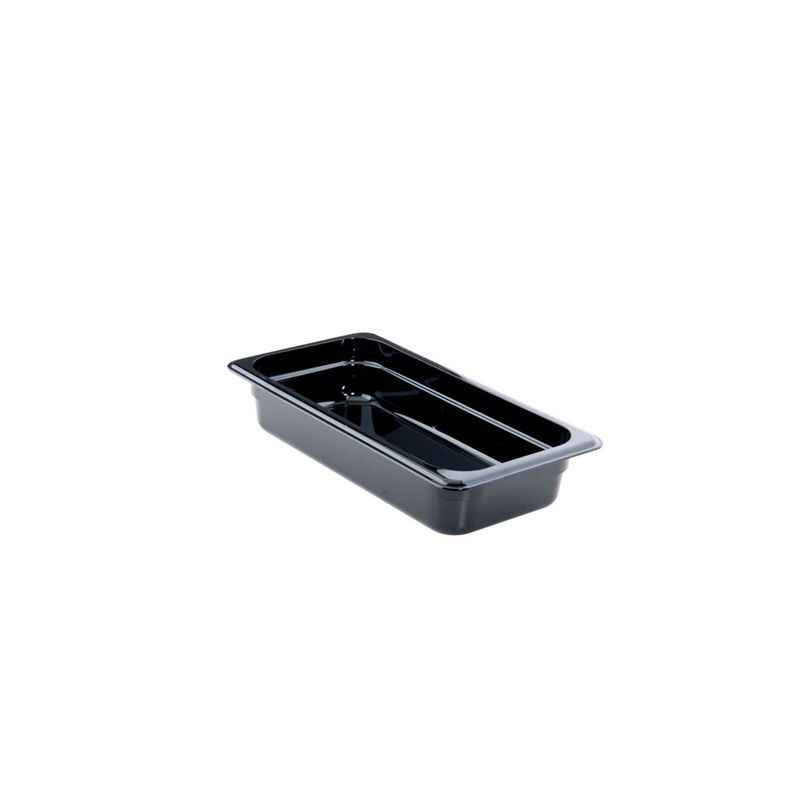 IMAHE - CONTENEDOR POLICARBONATO NEGRO GN 1/3X6.5 CM IMAHE