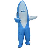 Disfraz tiburón inflable