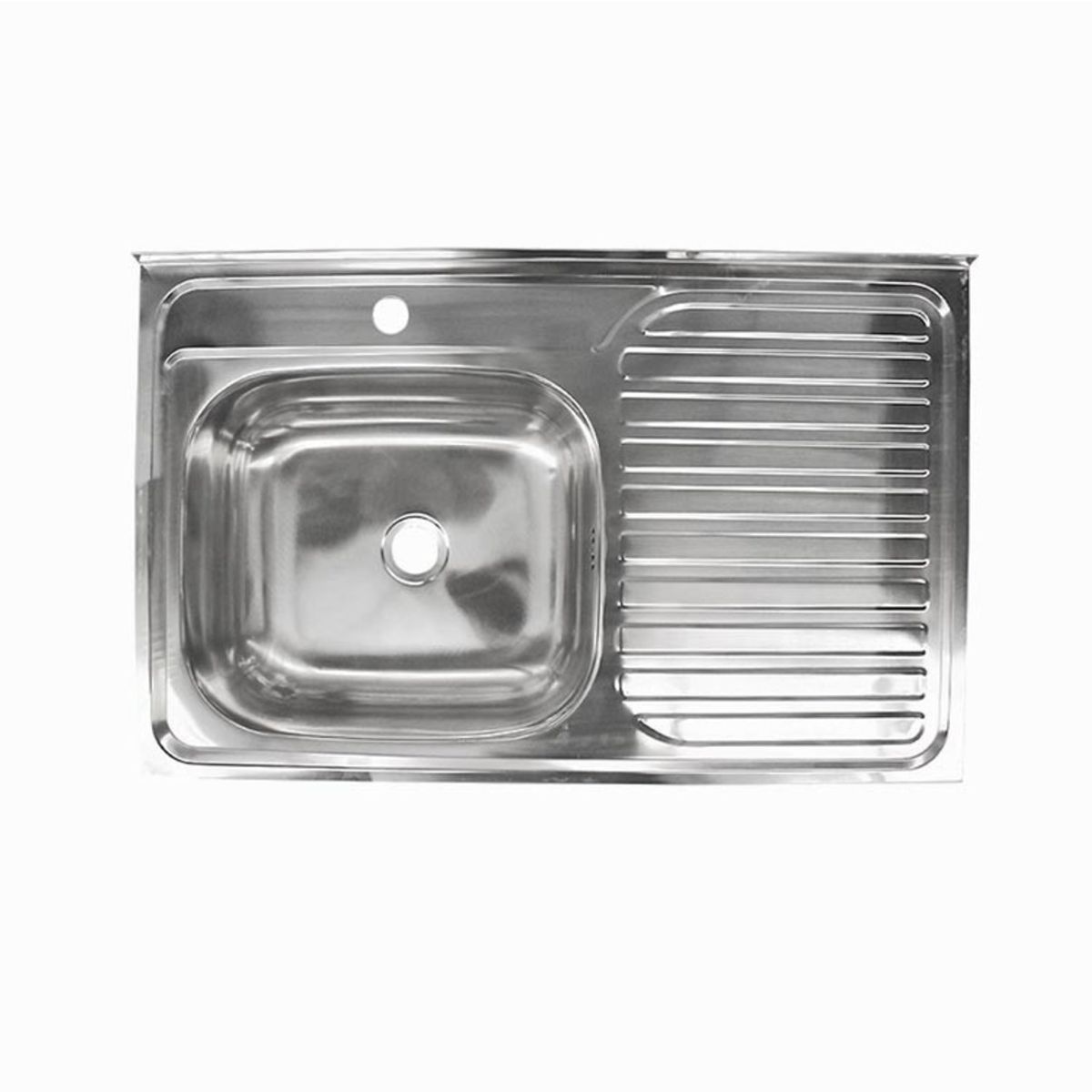 IMAHE - Lavaplato Single Mural Con Secador Derecho 80X50X15Cm IMAHE