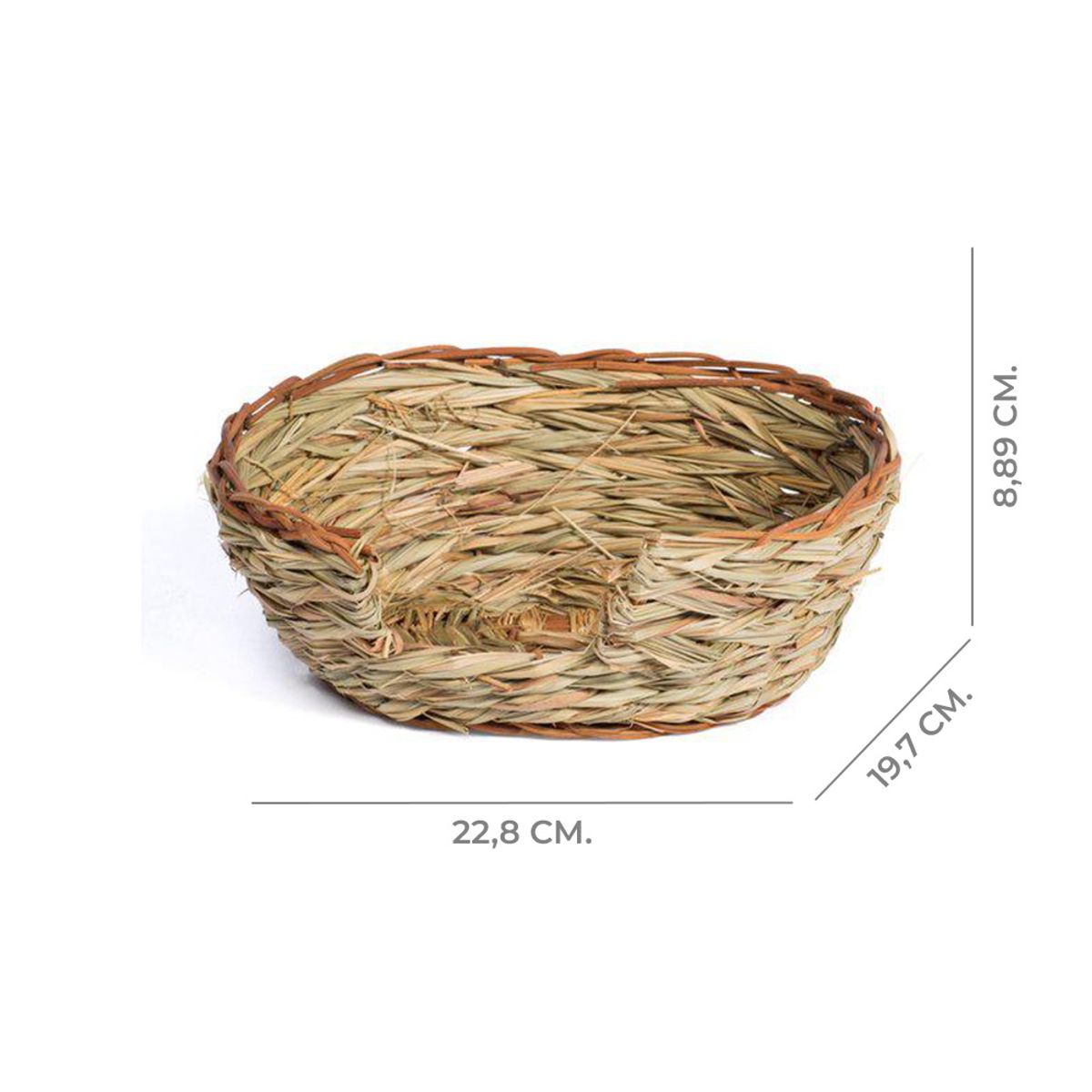 PREVUE - Nido de Pasto para Pequeños Animales M