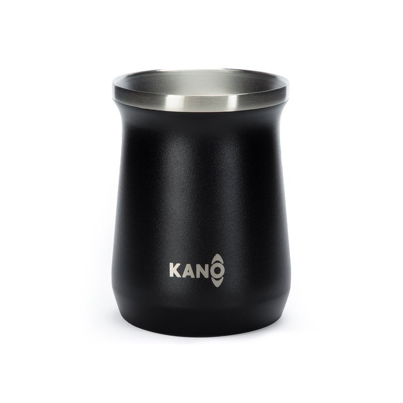 KANO - Mate de Acero Inoxidable Matera Térmica 230ml Insulado