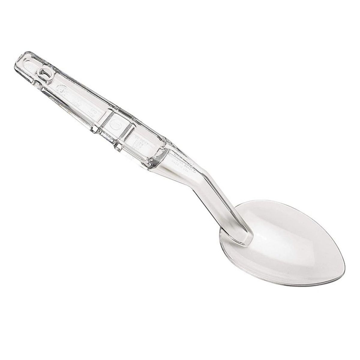 IMAHE - CUCHARA PARA BUFFET SOLIDA TRANSPARENTE 28 CM IMAHE