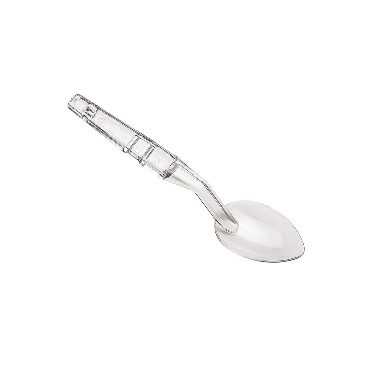 IMAHE - CUCHARA PARA BUFFET SOLIDA TRANSPARENTE 28 CM IMAHE