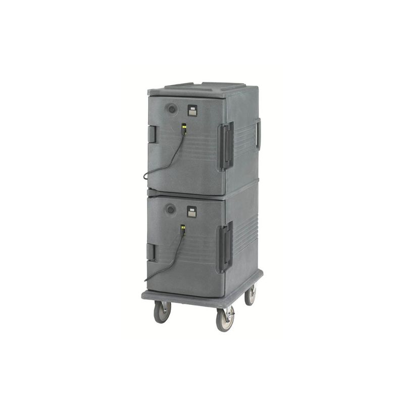 CAMBRO - CONTENEDOR ISOTERMICO 2 COMPARTIMIENTOS COMIDAS CALIENTES 220 V CAMBRO