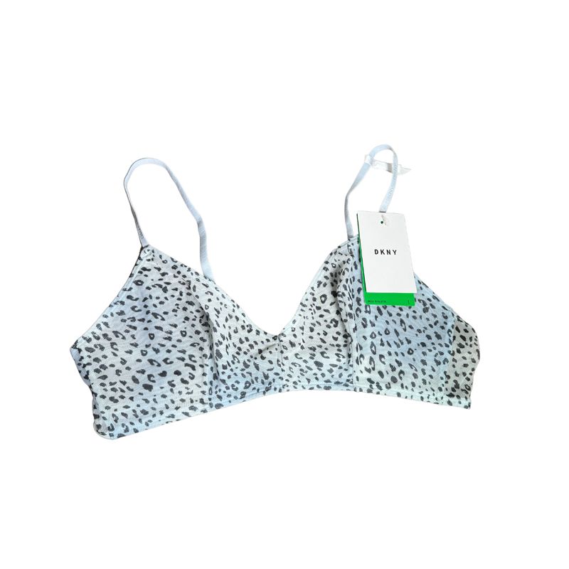 DKNY - Sostén patrón animal DKNY L