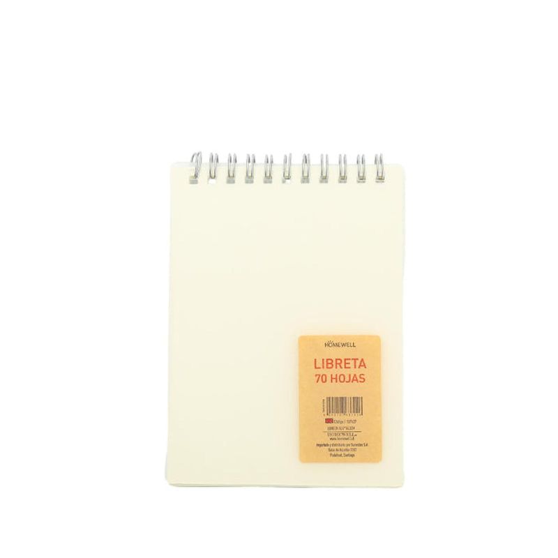 HOMEWELL - Libreta 10.5*14.3cm HOMEWELL