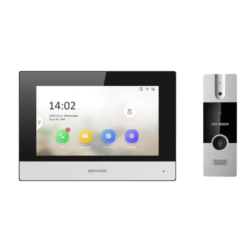 HIKVISION - Kit Video Portero Hikvision DS-KIS302-P 7"