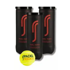 ROBIN SODERLING - 3 Tarros de Pelotas de Padel Tour X