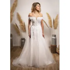 DULCENOVIA - Vestido de Novia Loreto falda de Tull Dulce Novia
