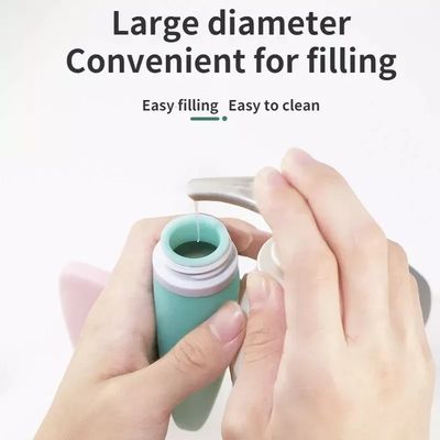 Imagen 2 del producto Pack 4 Botellas De Viaje De Silicona Frasco Dispensador