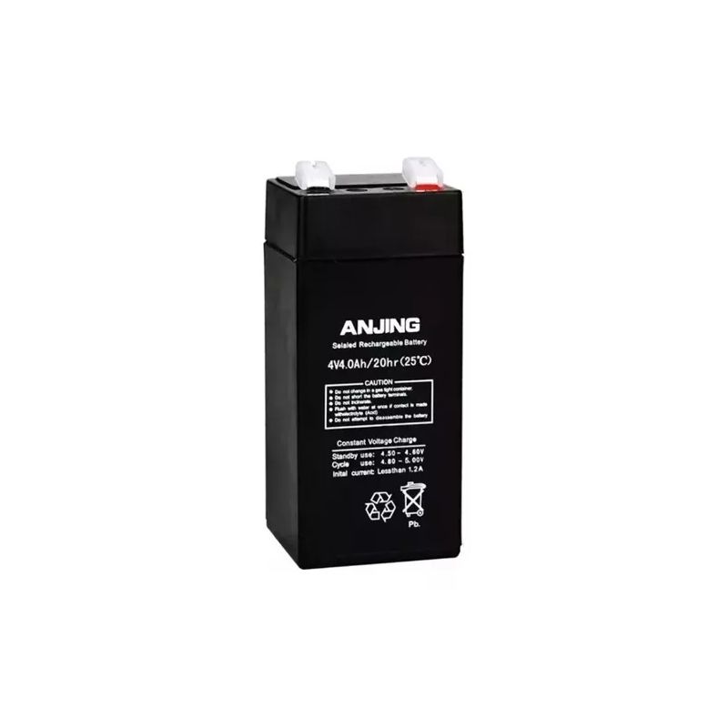 GENERICO - Batería de respaldo 4 volt 4 amperios