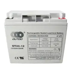 GENERICO - Batería de respaldo recargable 12V 20Ah equipos medicos y electrónicos