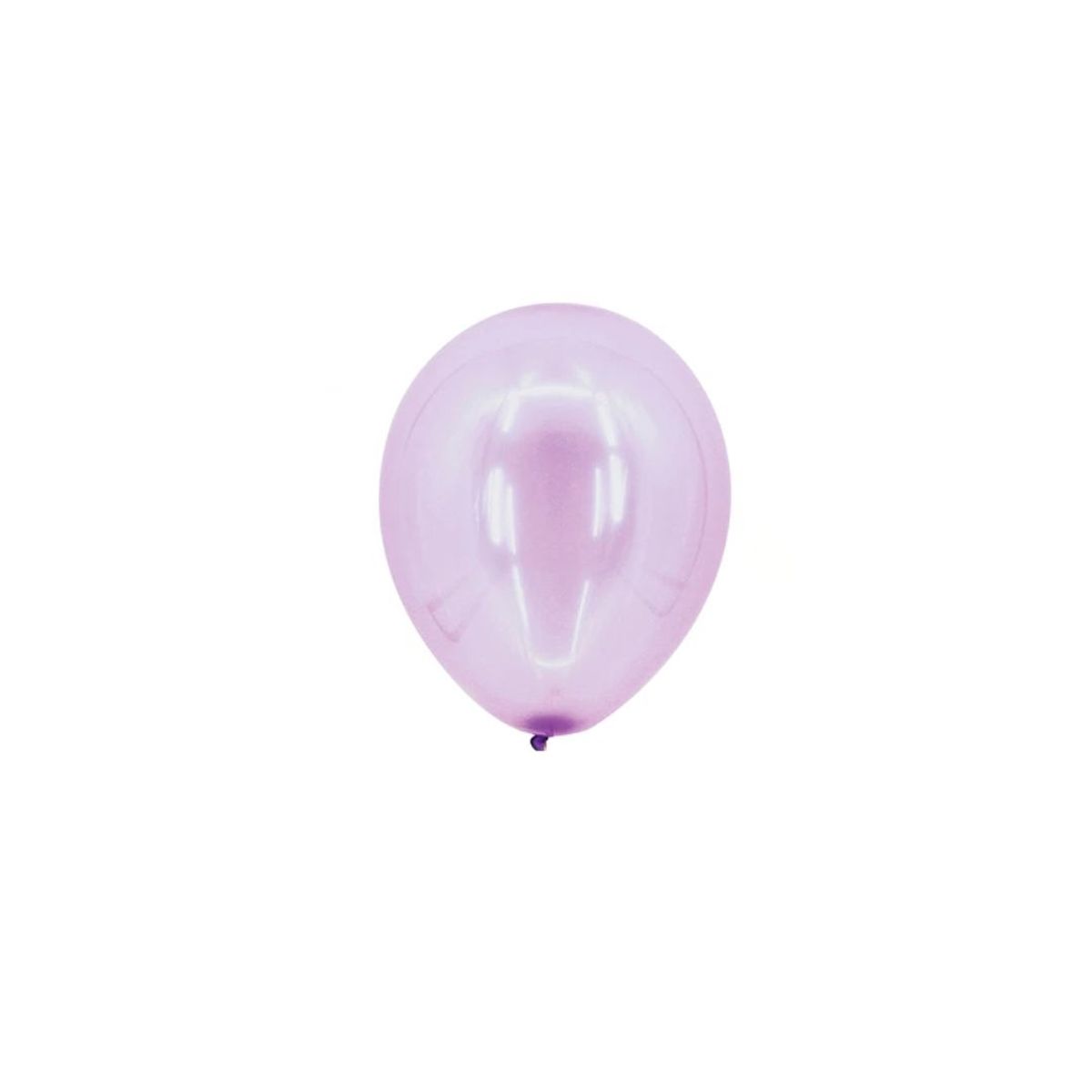 GENERICO - Globos De Látex 21cm 10pcs De Color Morado Flourescente