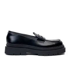LANDAZURI - Mocasín Cuero Mediterraneo Negro