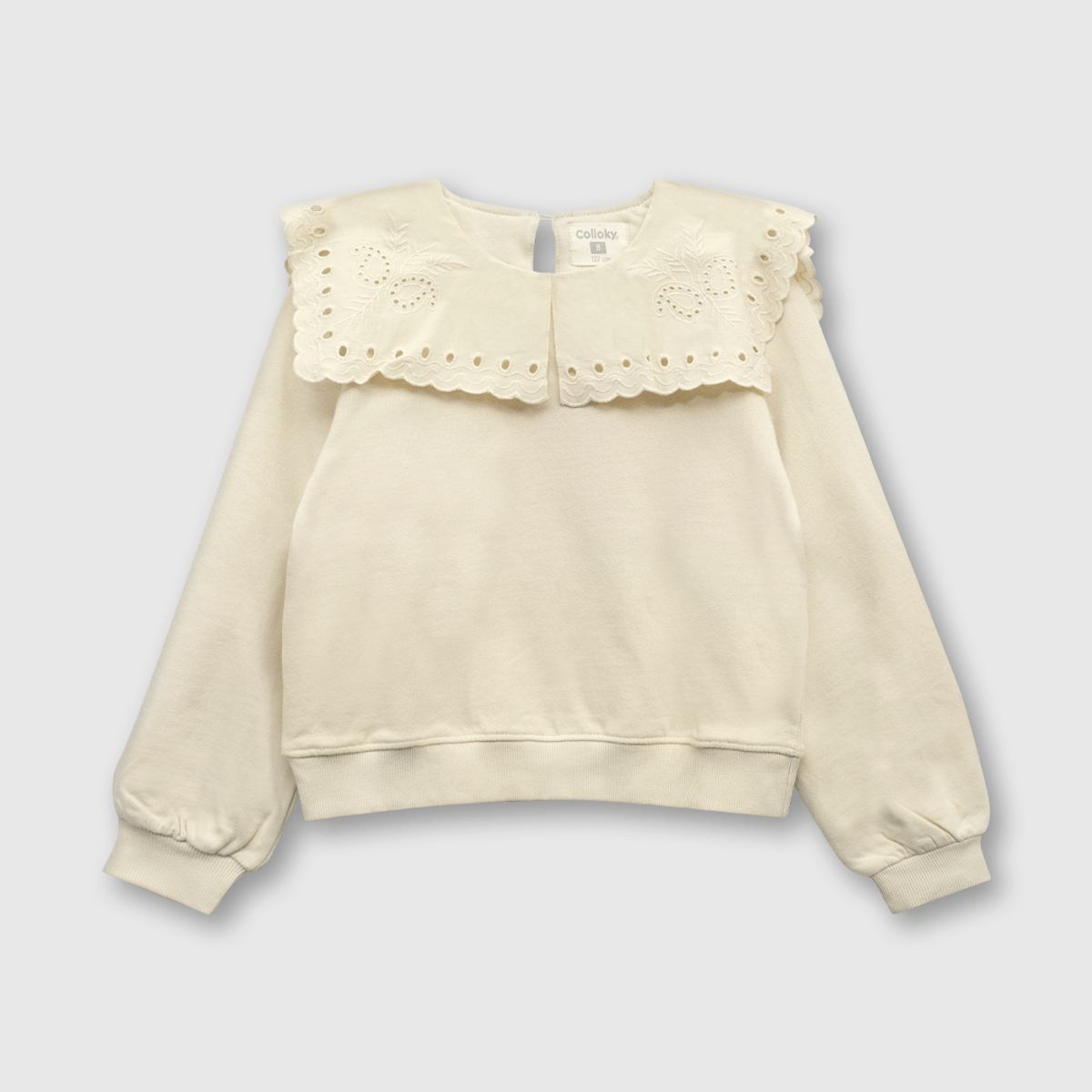COLLOKY - Polerón Niña Beige 53082 Colloky