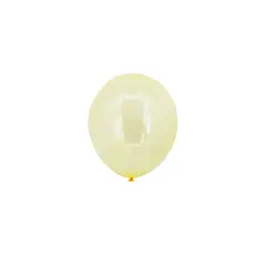 GENERICO - Globos De Látex 21cm 10pcs De Color Amarillo Flourescente