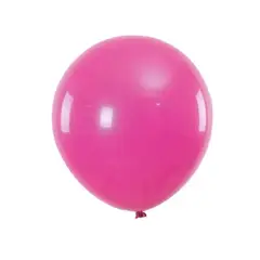 GENERICO - Globos De Látex 23cm 12pcs De Color Fucsia