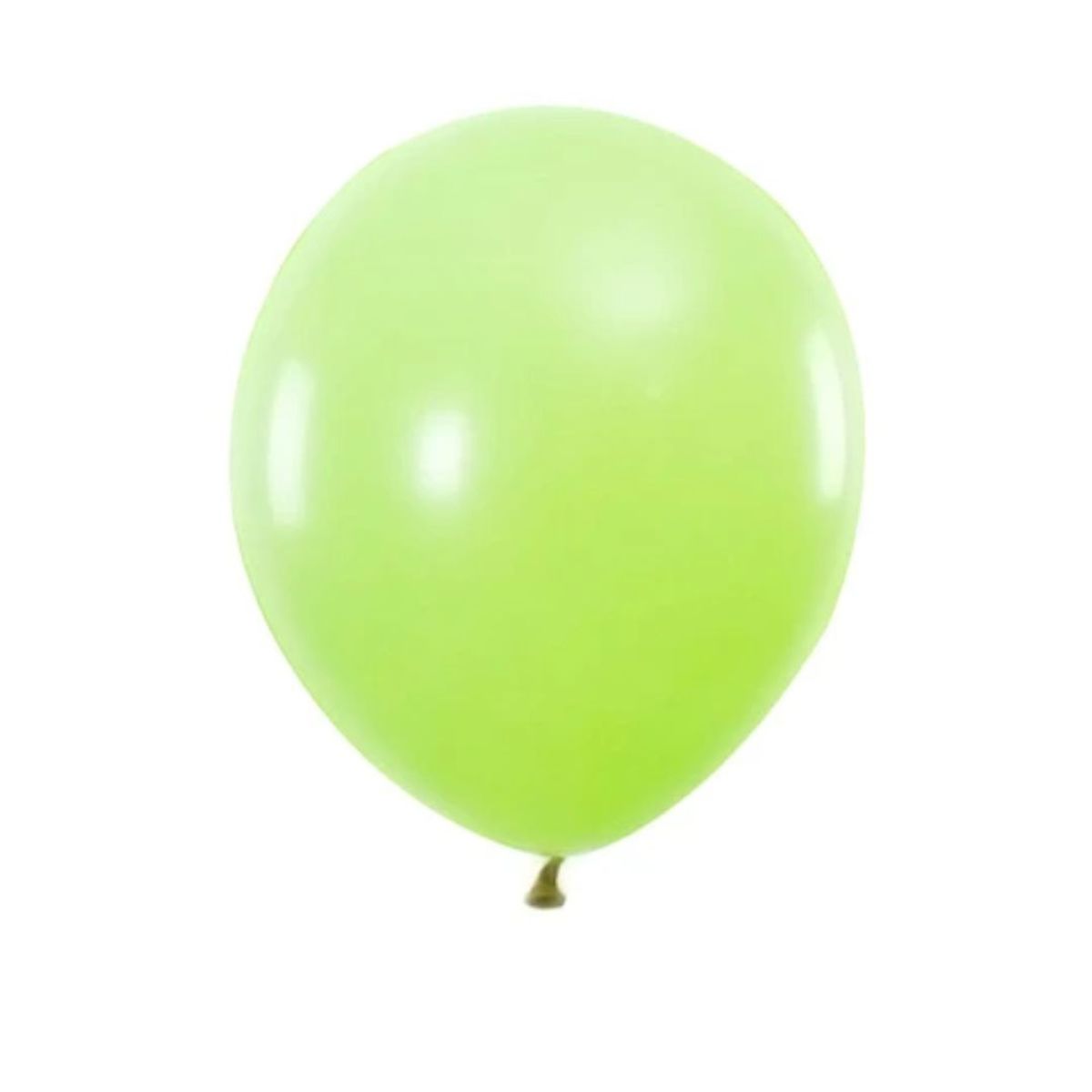 GENERICO - Globos De Látex De 23cm 12pcs De Color Verde Fruta