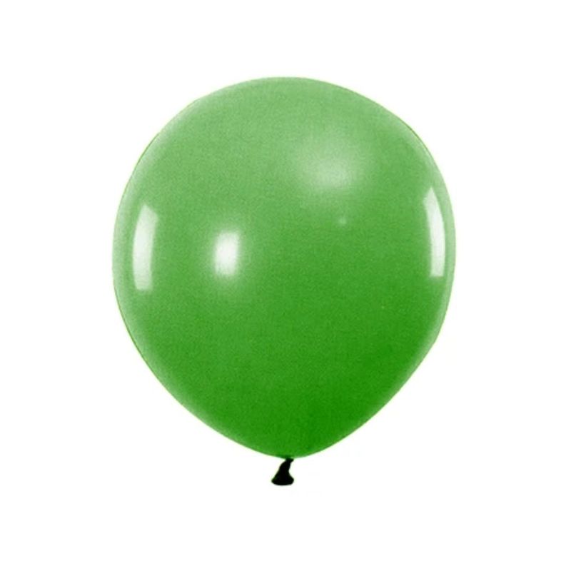GENERICO - Globos De Látex De 23cm 12pcs De Color Verde Hierba