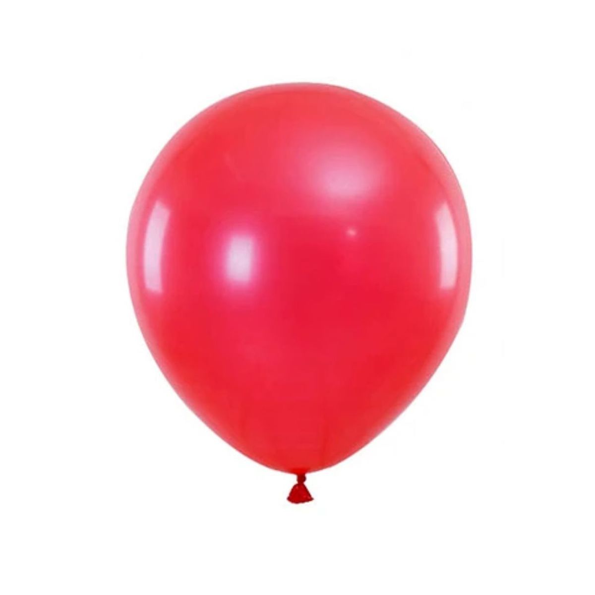 GENERICO - Globos De Látex De 23cm 12pcs De Color Rojo Brillante
