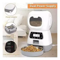 GENERICO - Dispensador Alimento Automático Perros Gatos Mascota Voces