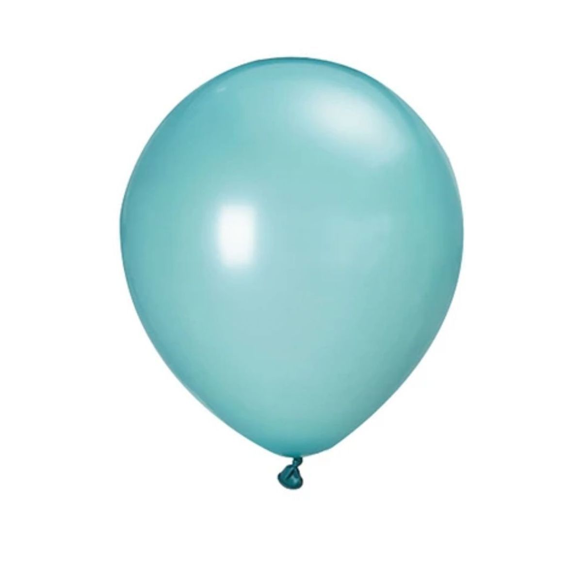 GENERICO - Globos De Látex De 23cm 12pcs De Color Celeste Brillante