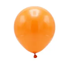 GENERICO - Globos De Látex 23cm 12pcs De Color Naranja Brillante