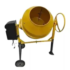 GENERICO - Betonera Trompo Concretero Eléctrica 200l 1000w - Lic Japones Profesional