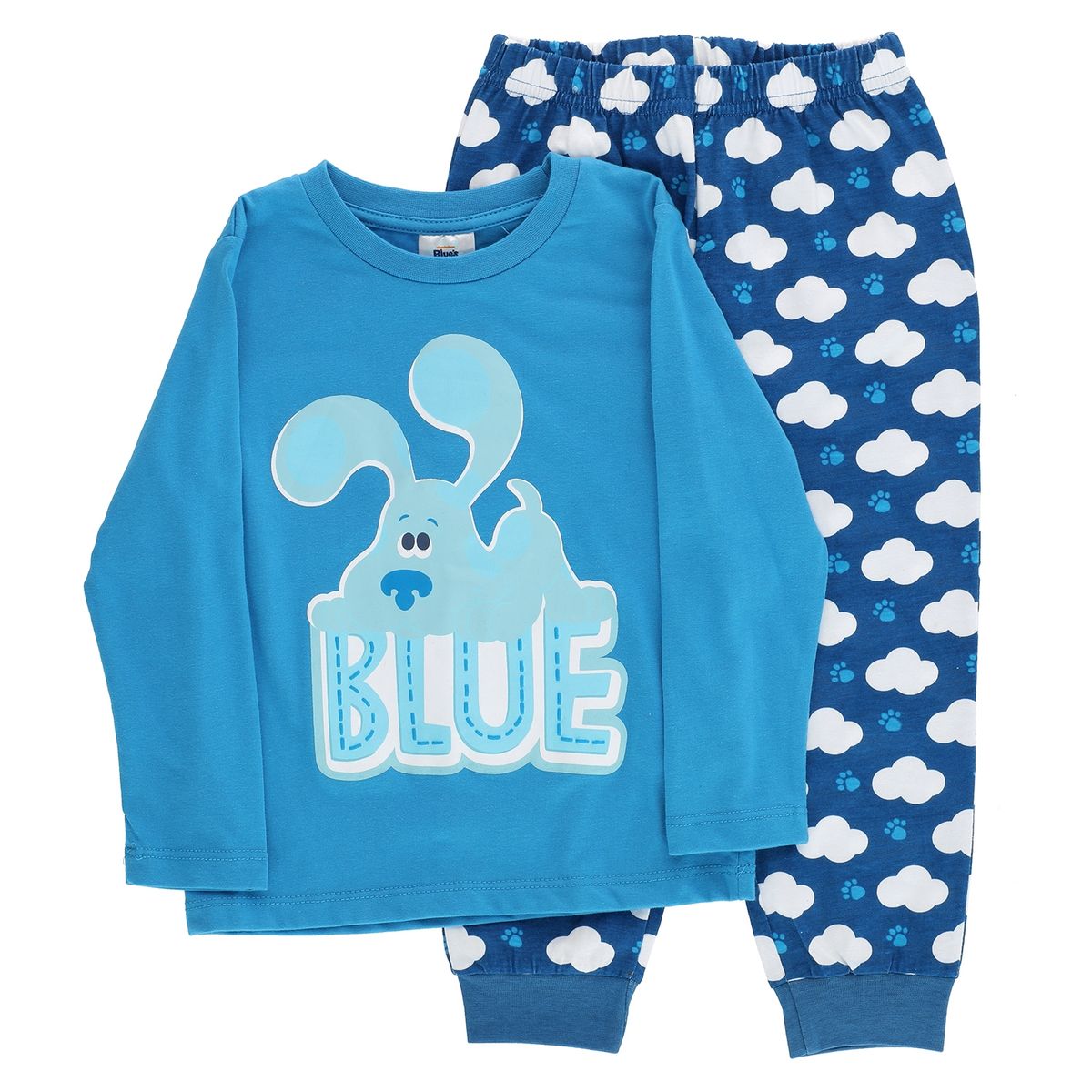 NICKELODEON - Pijama Niño Azul Nubles Las Pistas de Blue