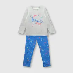 COLLOKY - Pijama Niña Gris 52924