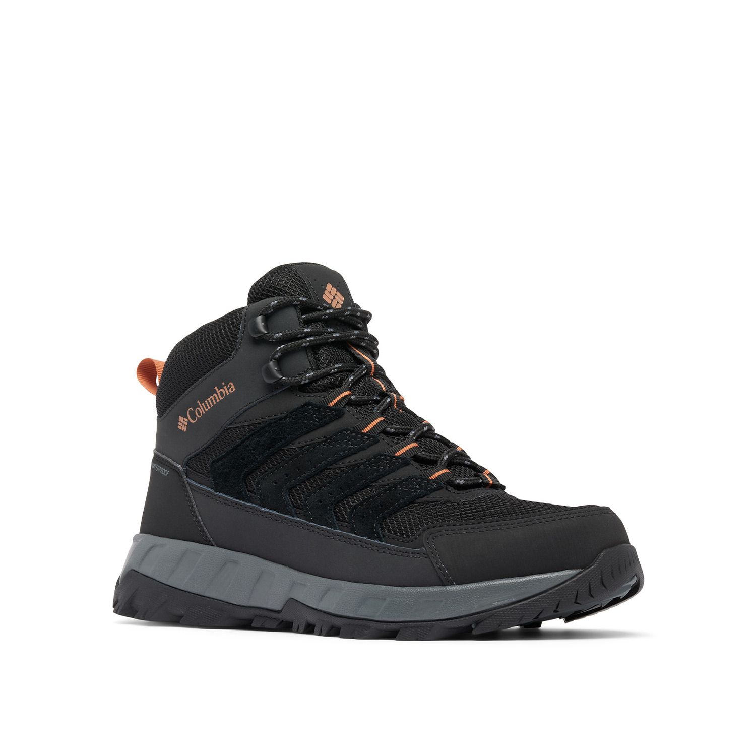 COLUMBIA Botín Hombre Strata Trail Mid Wp Negro COLUMBIA