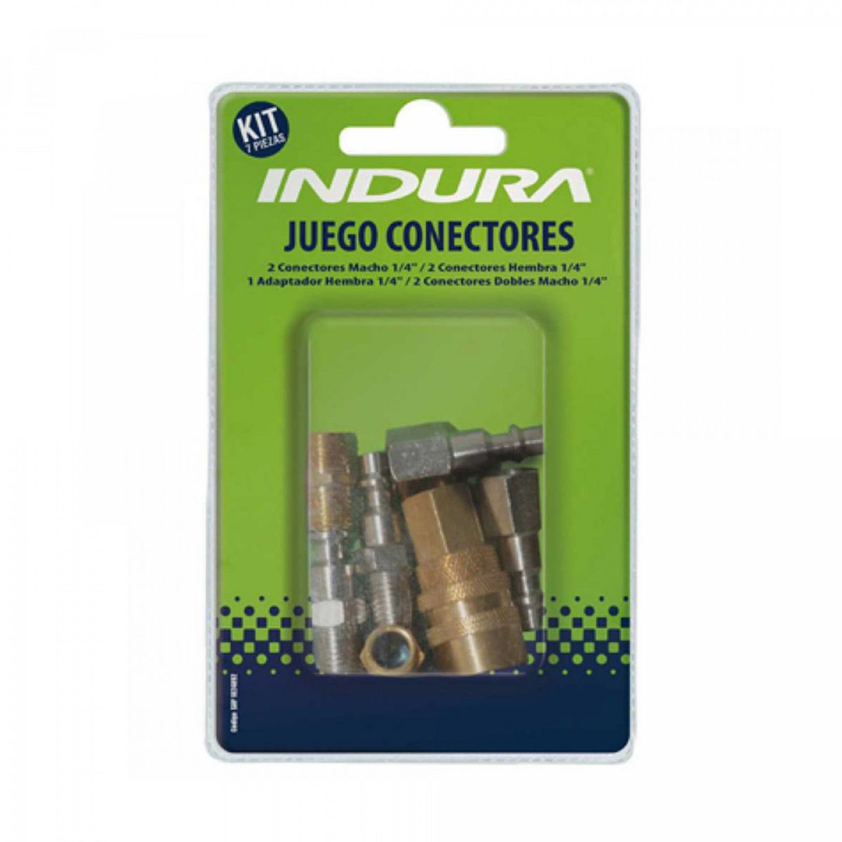 INDURA - Juego de conectores para compresores Indura Mimbral