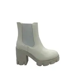 TODOPIEL - Botin Mujer Blanco Invierno