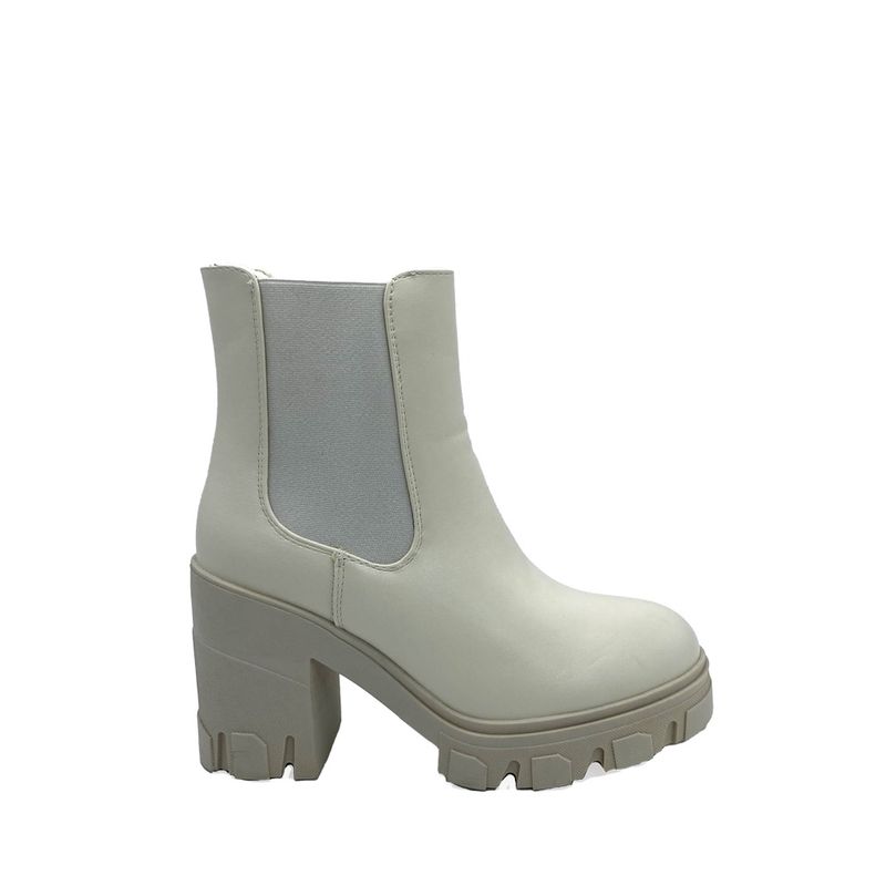TODOPIEL - Botin Mujer Blanco Invierno Todopiel