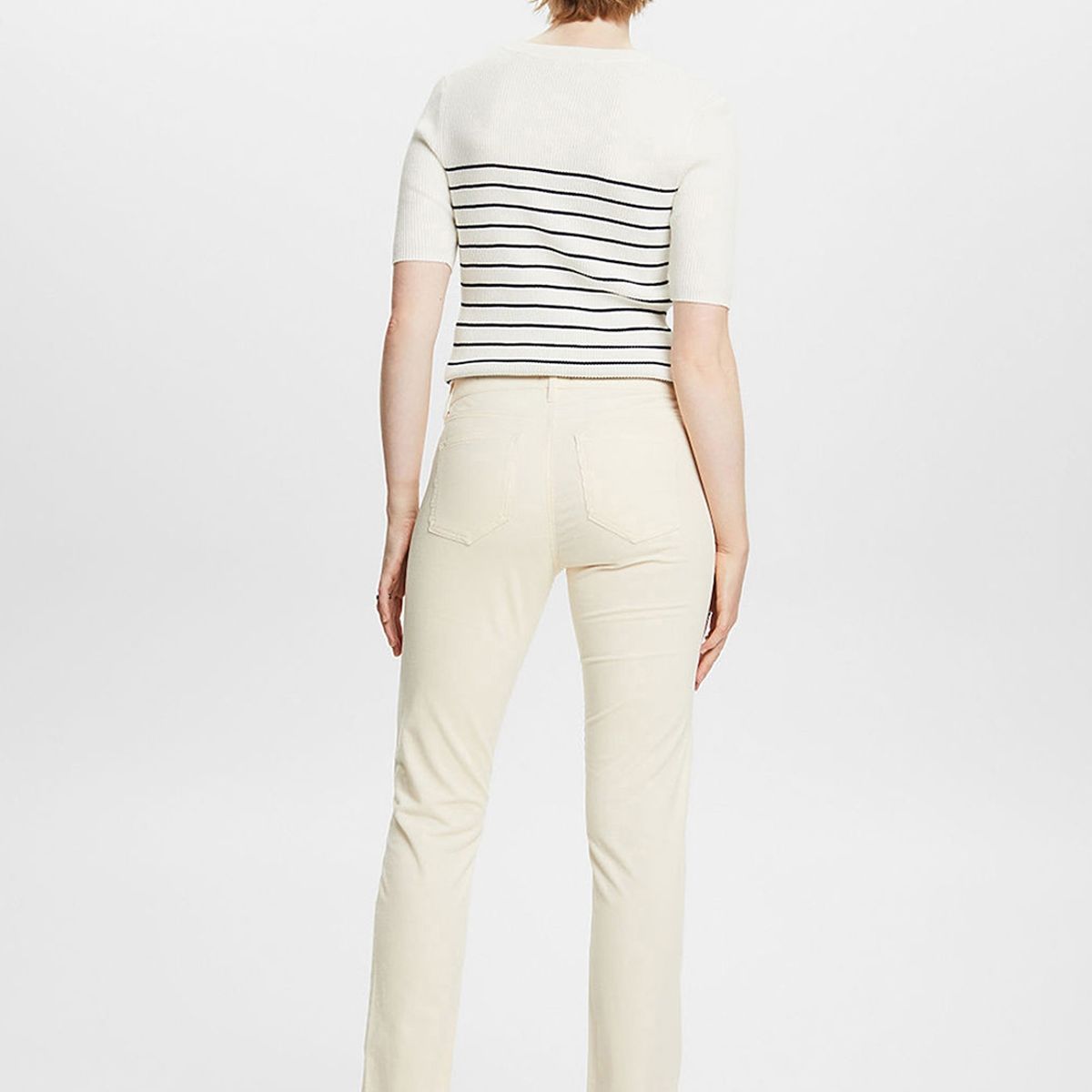 ESPRIT - Pantalón De Pana De Tiro Medio Mujer Esprit ESPRIT