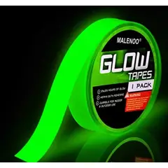 GENERICO - CINTA ADHESIVA FOSFORECENTE 2 CMS X 3 MTS GLOW TAPE 335-649