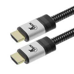 XTECH - Cable HDMI 1,8 m HDMI Tipo A (Estándar) Negro, Gris